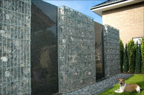Neu Gabionenkorb 300x30x100cm Pflanzkasten Steinkorb Gabionen Wand Mauer 